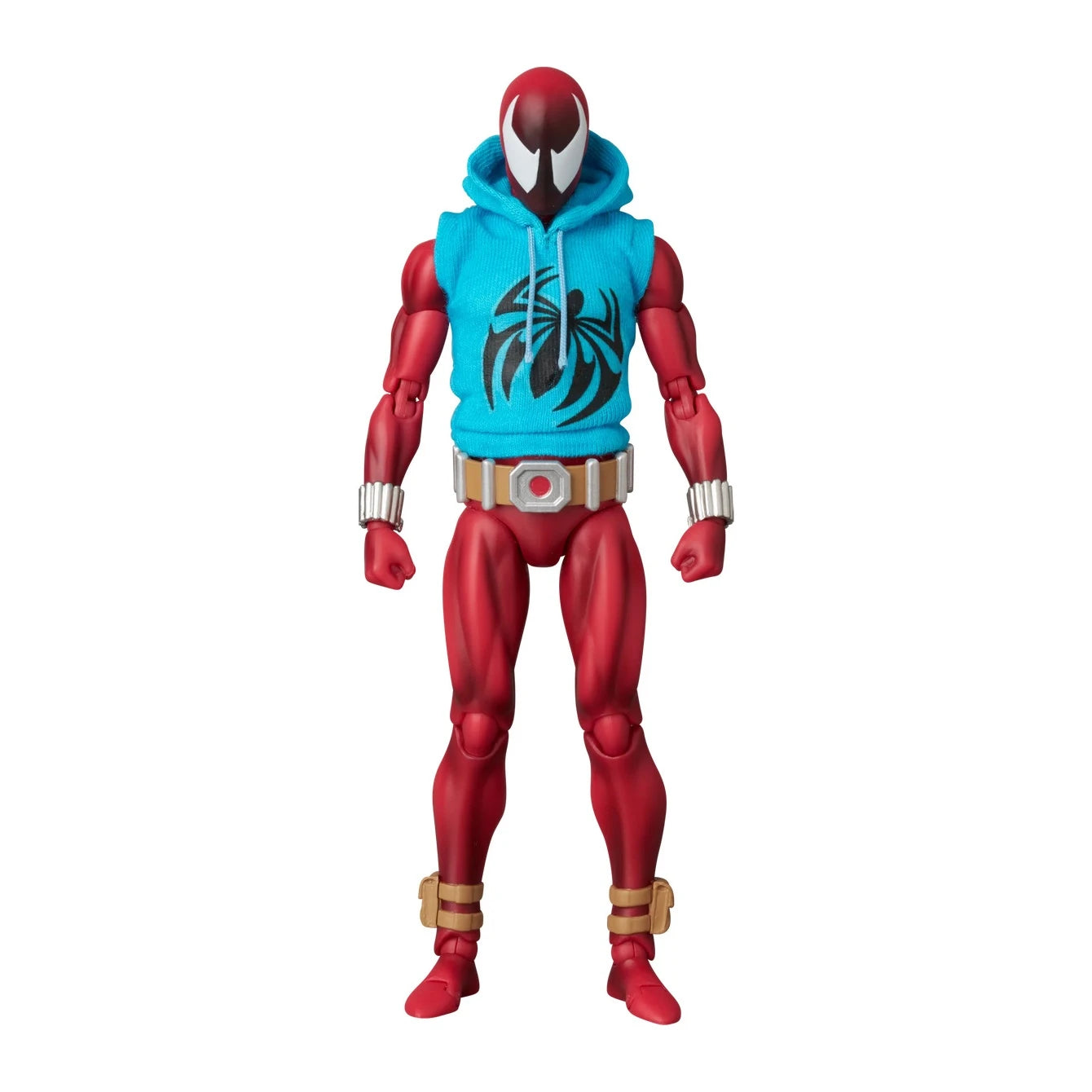 「マーベル」スカーレットスパイダーマン フィギュア(MAFEX スカーレットスパイダーマン コミック Ver.)
