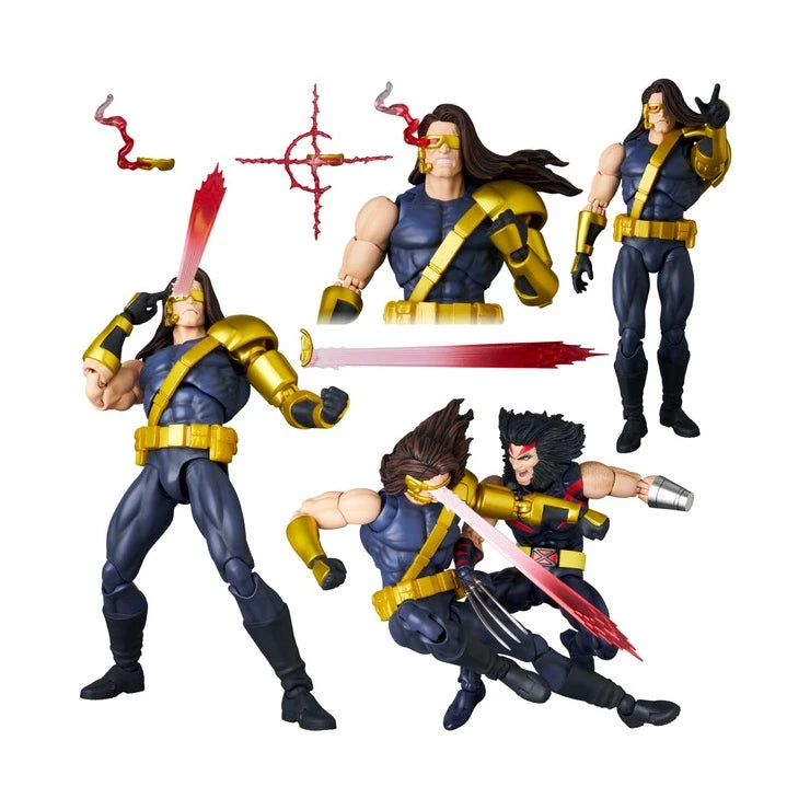 「マーベル」サイクロップス フィギュア(MAFEX サイクロップス エイジ・オブ・アポカリプス Ver.)