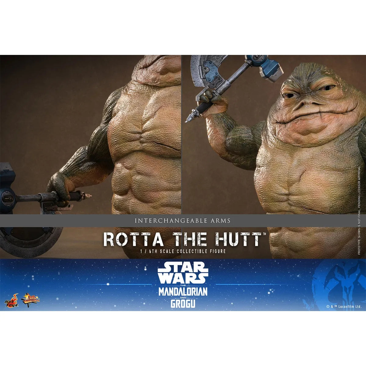 「スター・ウォーズ/マンダロリアン・アンド・グローグー」1/6スケールフィギュア ロッタ・ザ・ハット(ムービー・マスターピース)
