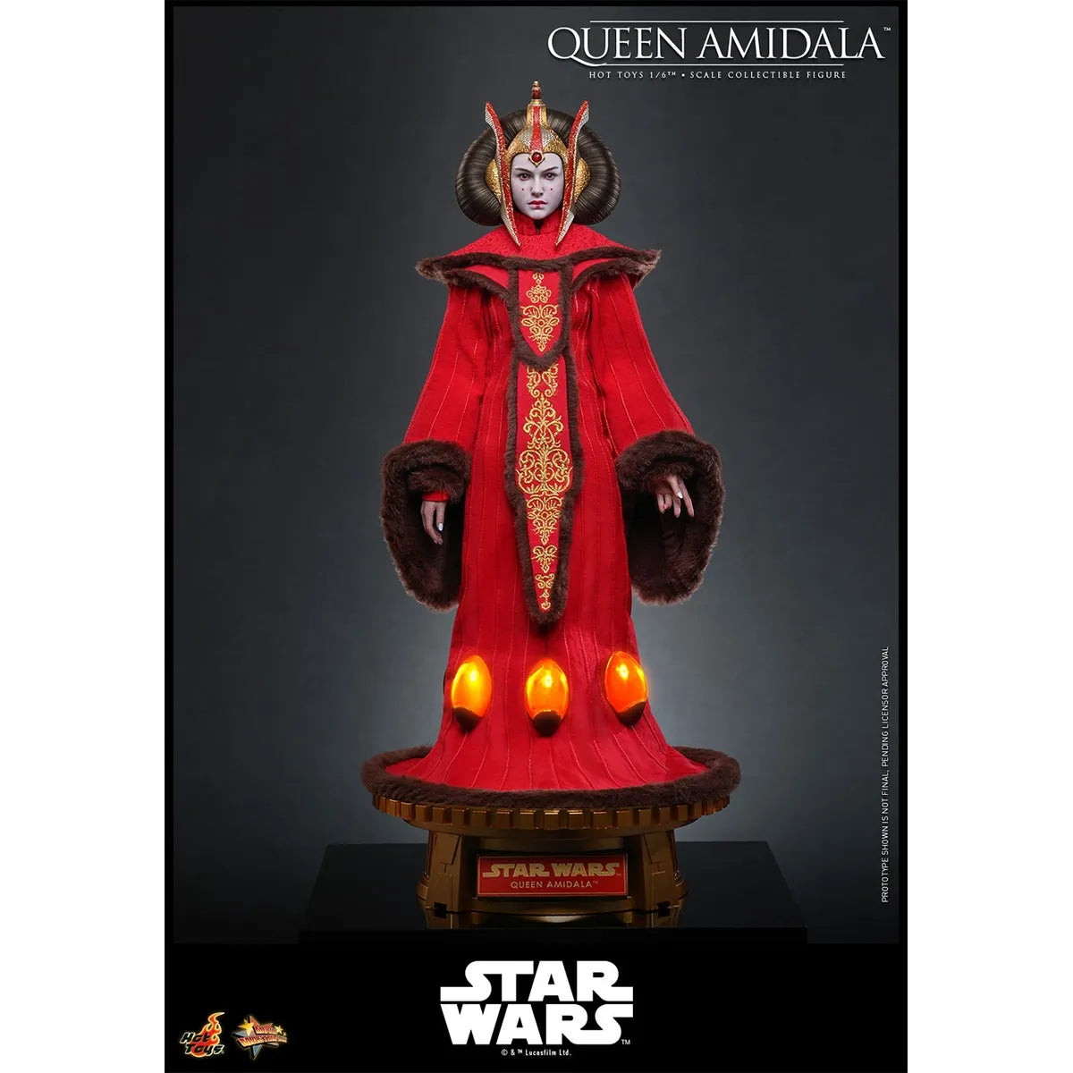 「スター・ウォーズ エピソード1/ファントム・メナス」1/6スケールフィギュア アミダラ女王(ムービー・マスターピース)