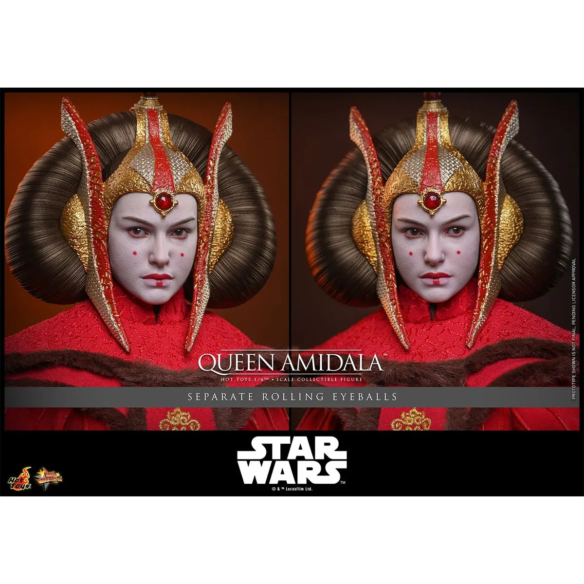 「スター・ウォーズ エピソード1/ファントム・メナス」1/6スケールフィギュア アミダラ女王(ムービー・マスターピース)