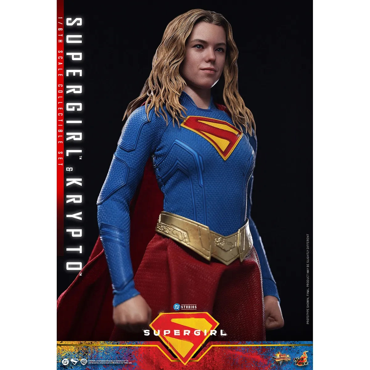 DC 「スーパーガール」1/6スケールフィギュア スーパーガール&クリプト(ムービー・マスターピース)