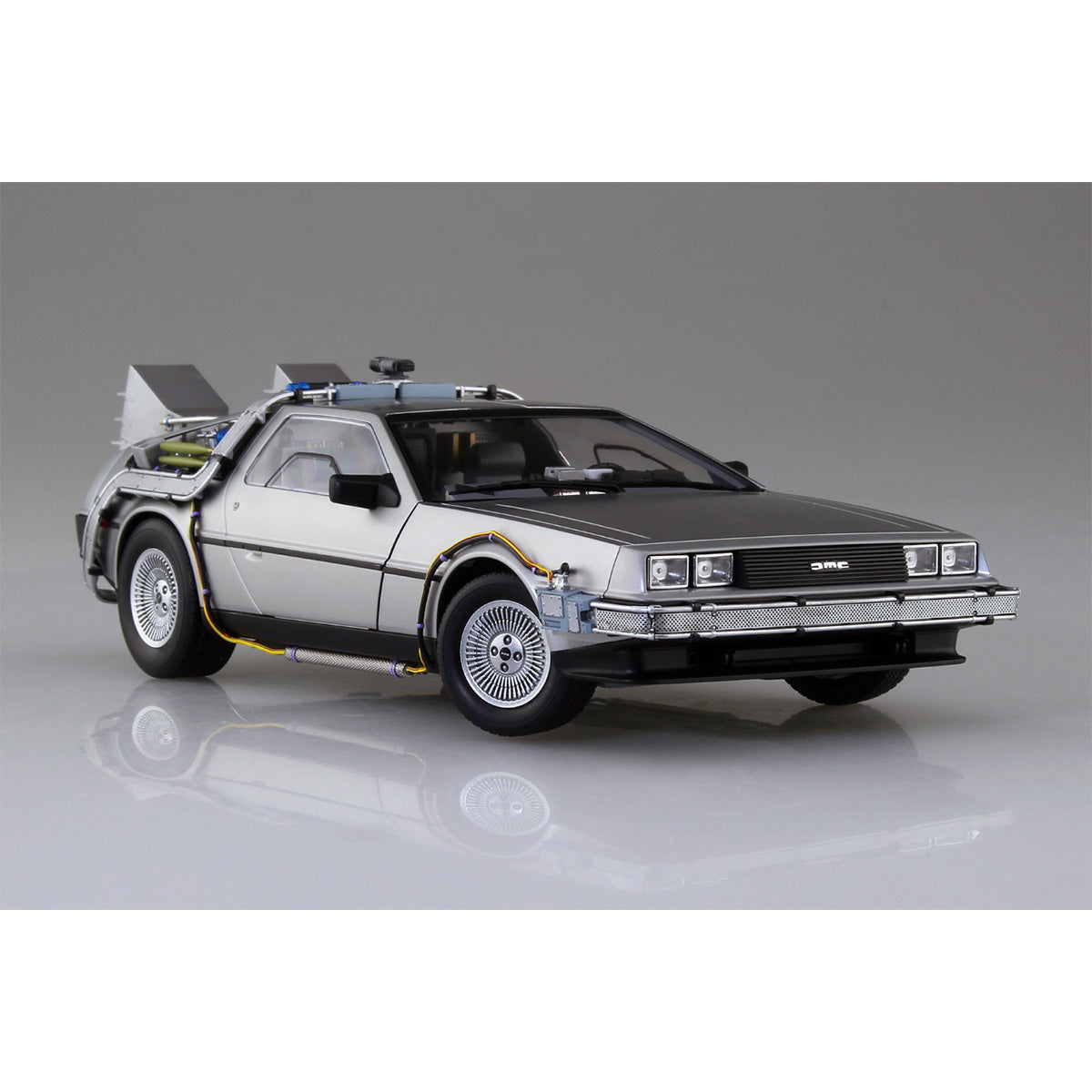 ムービーメカ No.BT-05 1/24 バック・トゥ・ザ・フューチャー PartⅠ タイムマシン フィギュア付き(プラモデル)