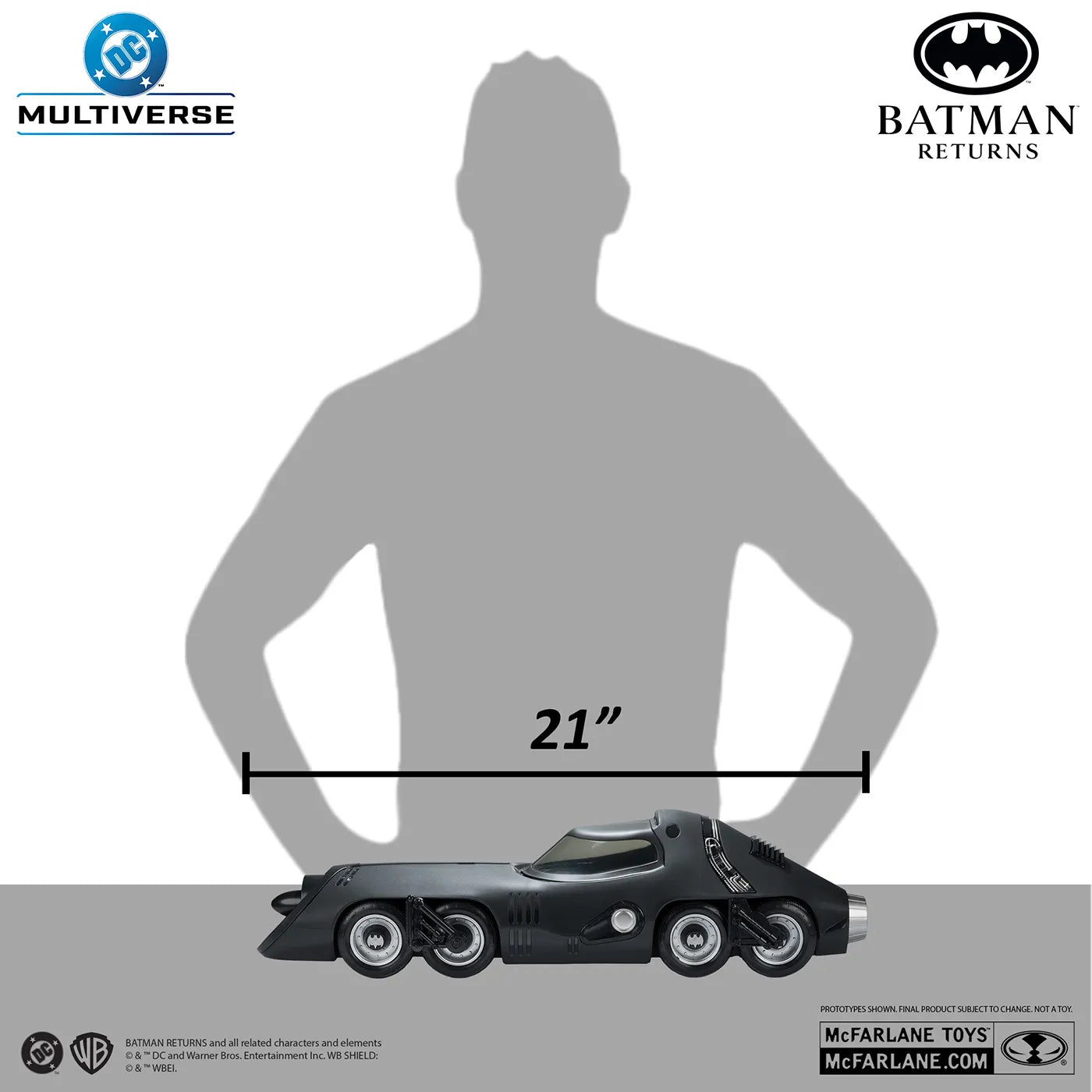 バットマン人物フィギュアは付属しません
