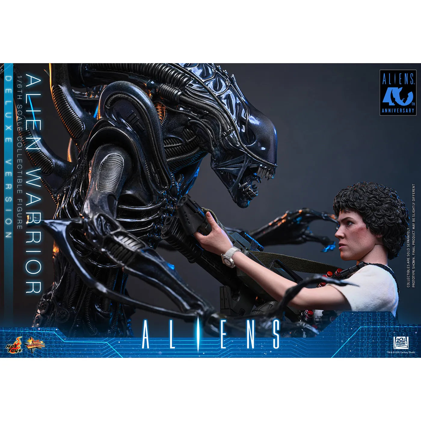 「エイリアン2」1/6スケールフィギュア エイリアン・ウォーリアー(2.0/デラックス版) 【ムービー・マスターピース】