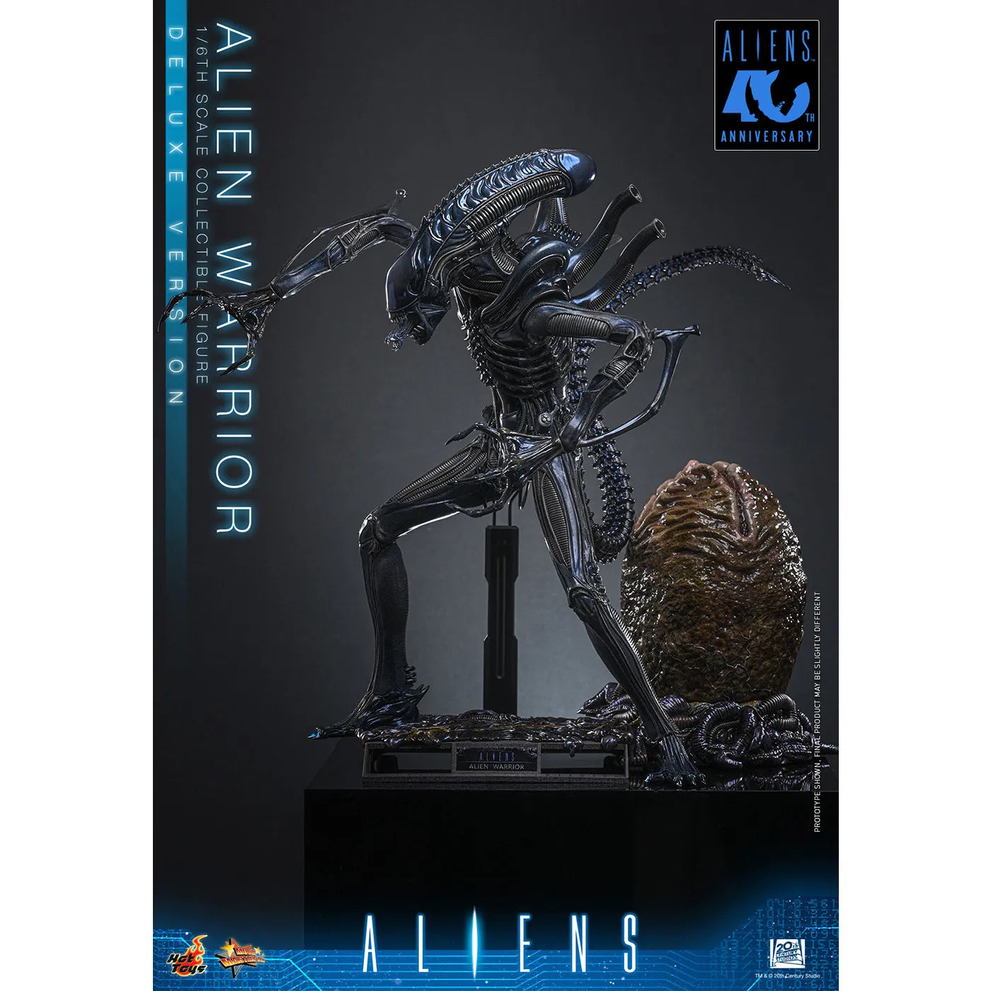 「エイリアン2」1/6スケールフィギュア エイリアン・ウォーリアー(2.0/デラックス版) 【ムービー・マスターピース】