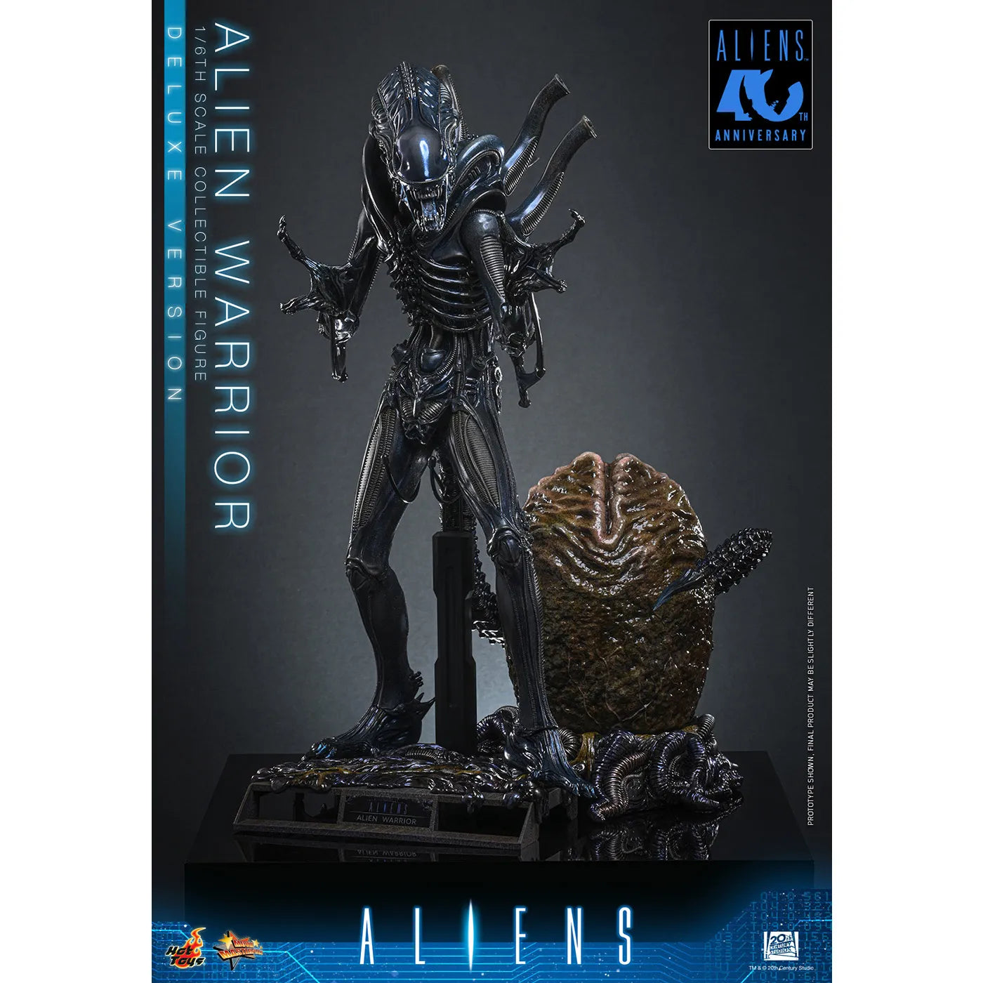 「エイリアン2」1/6スケールフィギュア エイリアン・ウォーリアー(2.0/デラックス版) 【ムービー・マスターピース】