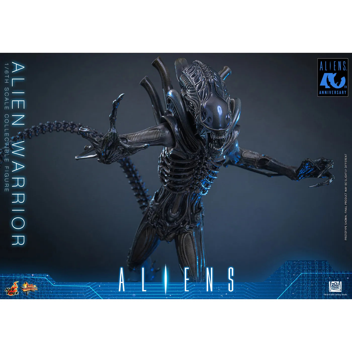 「エイリアン2」1/6スケールフィギュア エイリアン・ウォーリアー(2.0版)【ムービー・マスターピース】