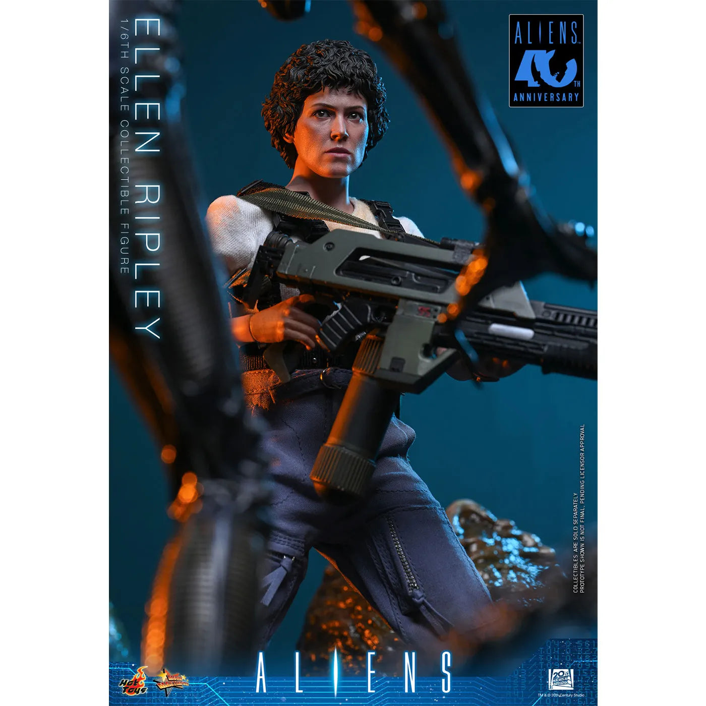 「エイリアン2」1/6スケールフィギュア エレン・リプリー(2.0版)【ムービー・マスターピース】
