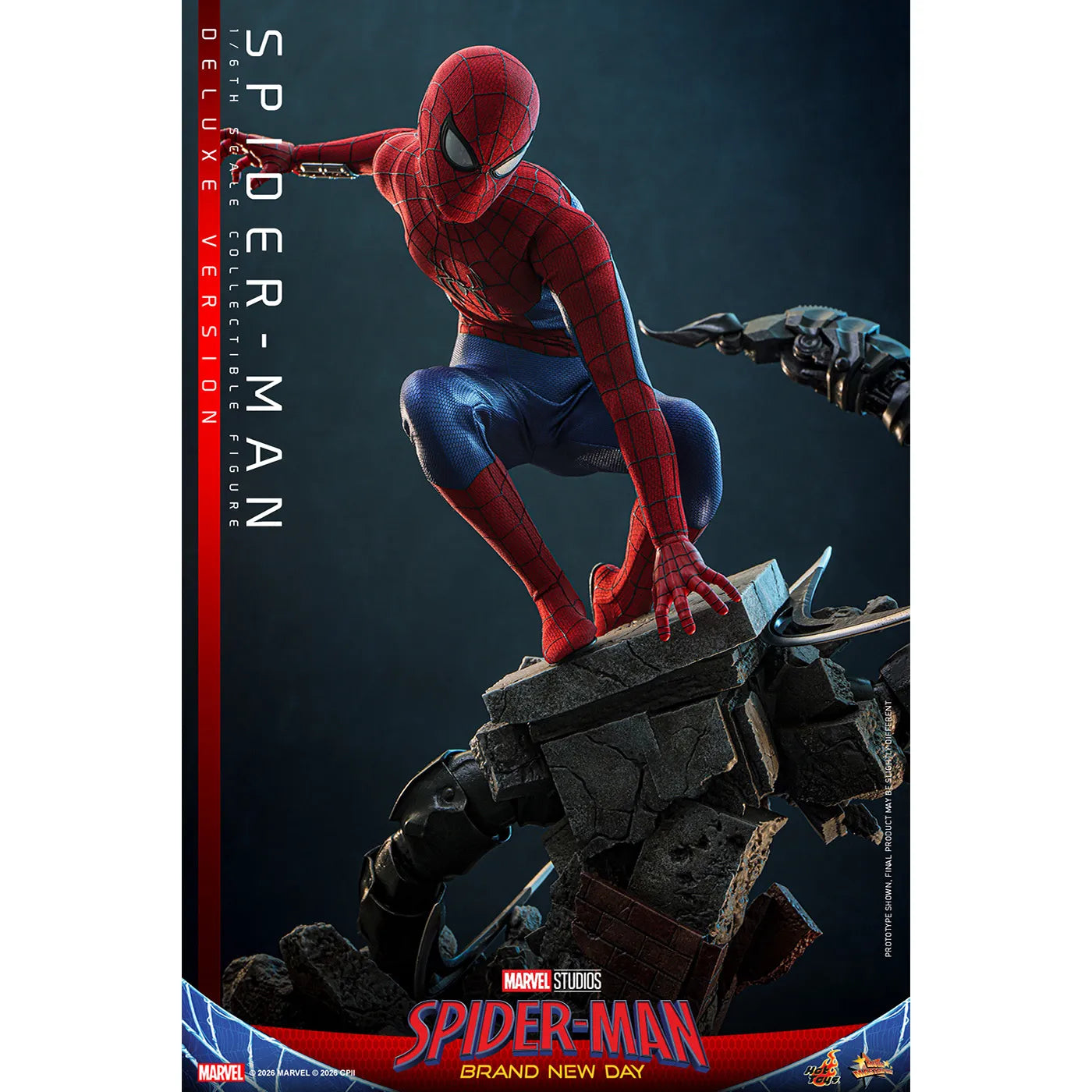 「スパイダーマン:ブランド・ニュー・デイ」1/6スケールフィギュア スパイダーマン(デラックス版)【ムービー・マスターピース】
