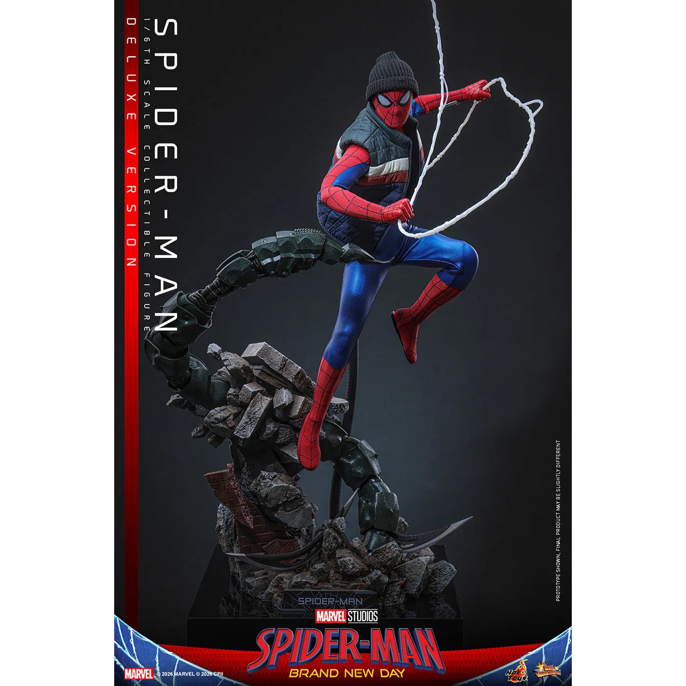 「スパイダーマン:ブランド・ニュー・デイ」1/6スケールフィギュア スパイダーマン(デラックス版)【ムービー・マスターピース】