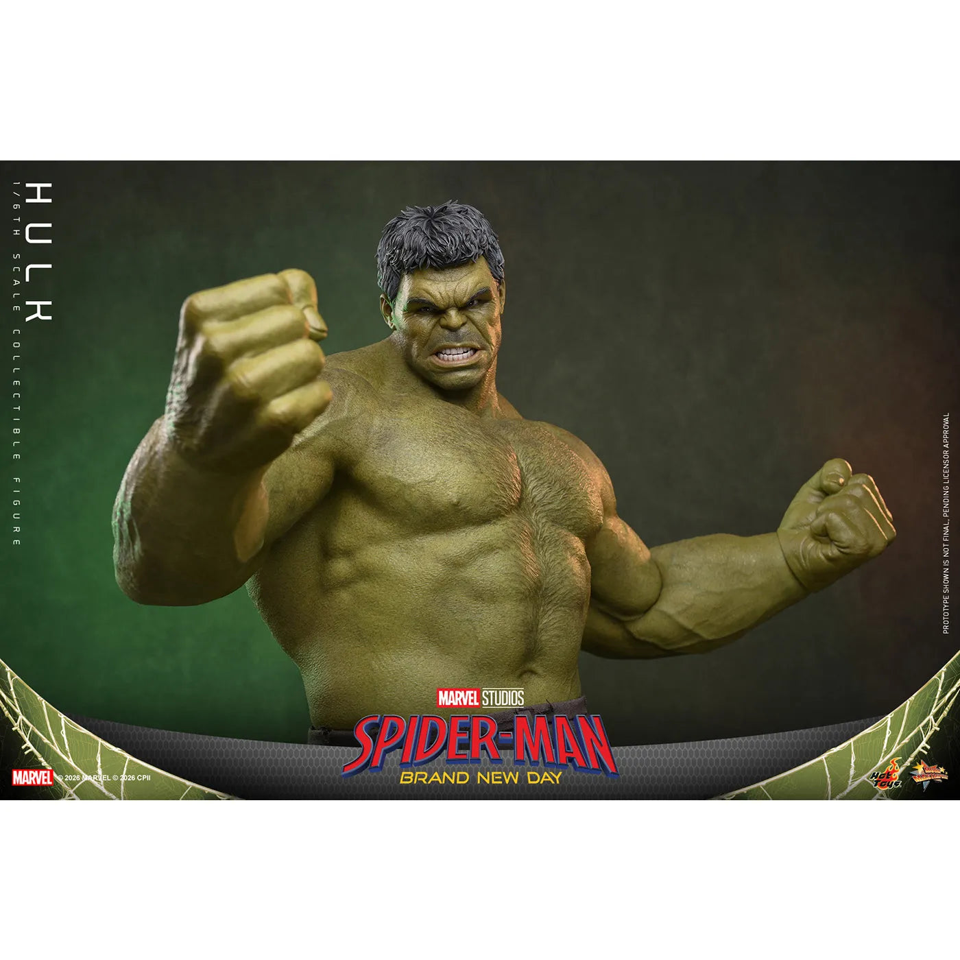 「スパイダーマン:ブランド・ニュー・デイ」1/6スケールフィギュア ハルク【ムービー・マスターピース】