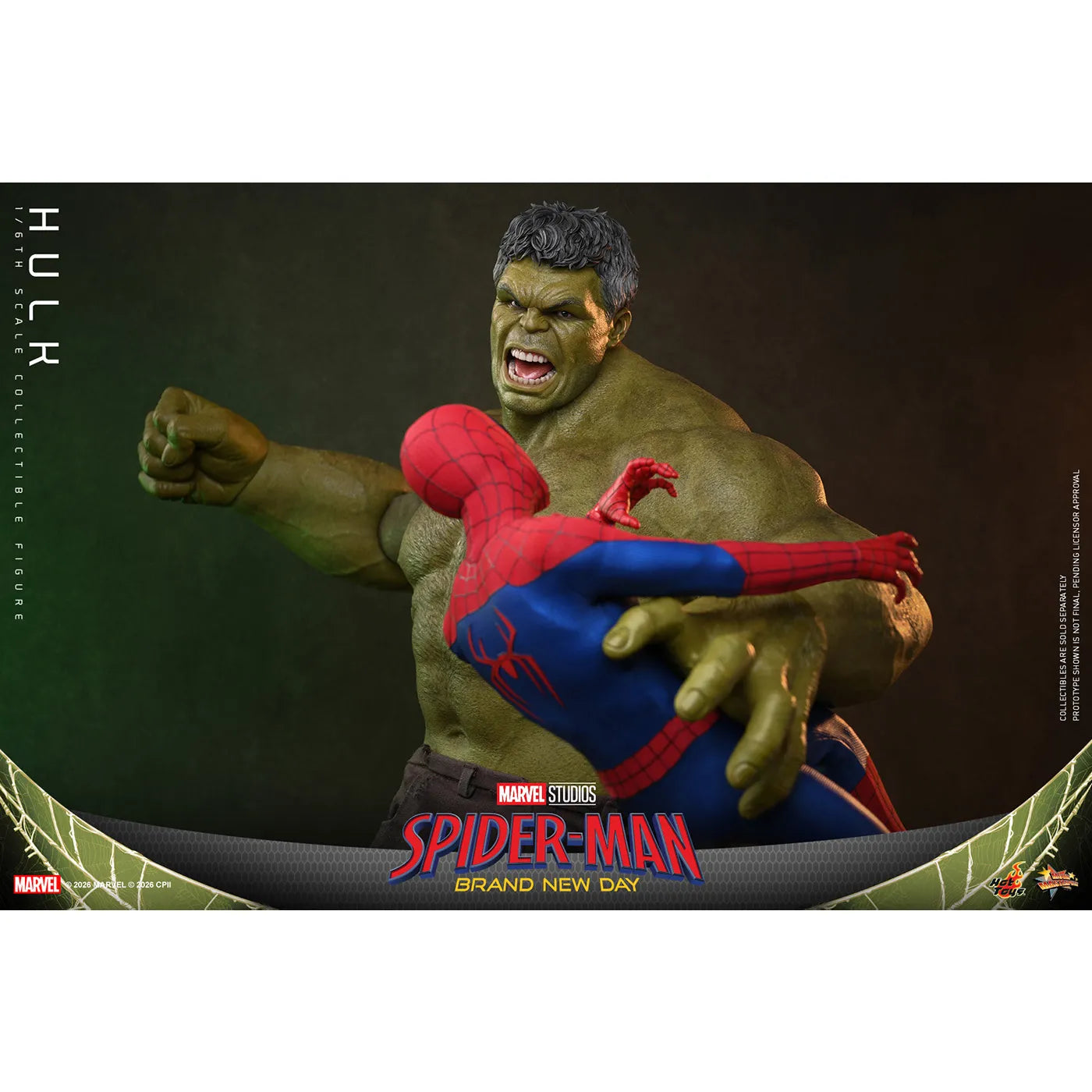 本商品にスパイダーマンは付属しません