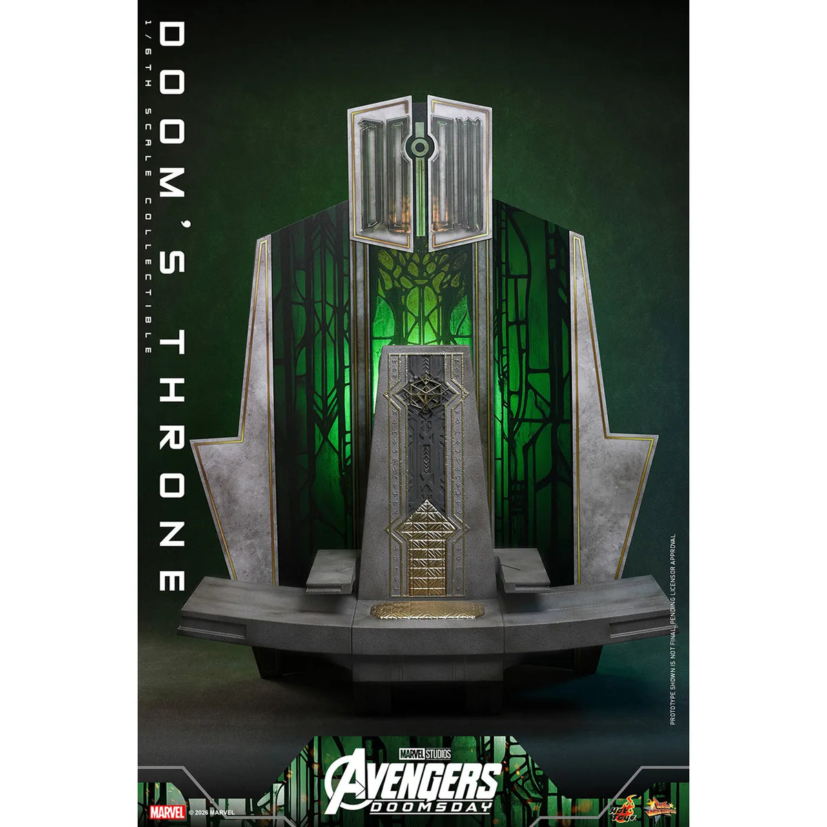 マーベル 「アベンジャーズ/ドゥームズデイ」 1/6スケールフィギュア用アクセサリー ドゥームの玉座 (ホットトイズ・アクセサリー・コレクション)
