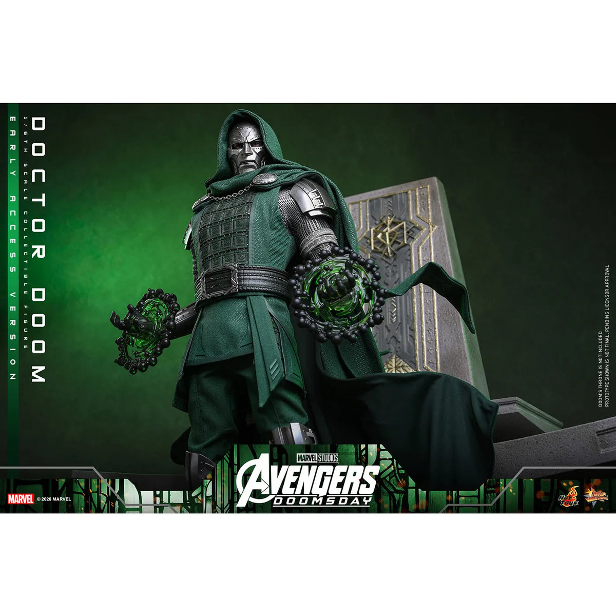 マーベル 「アベンジャーズ/ドゥームズデイ」 1/6スケールフィギュア ドクター・ドゥーム (ムービー・マスターピース)