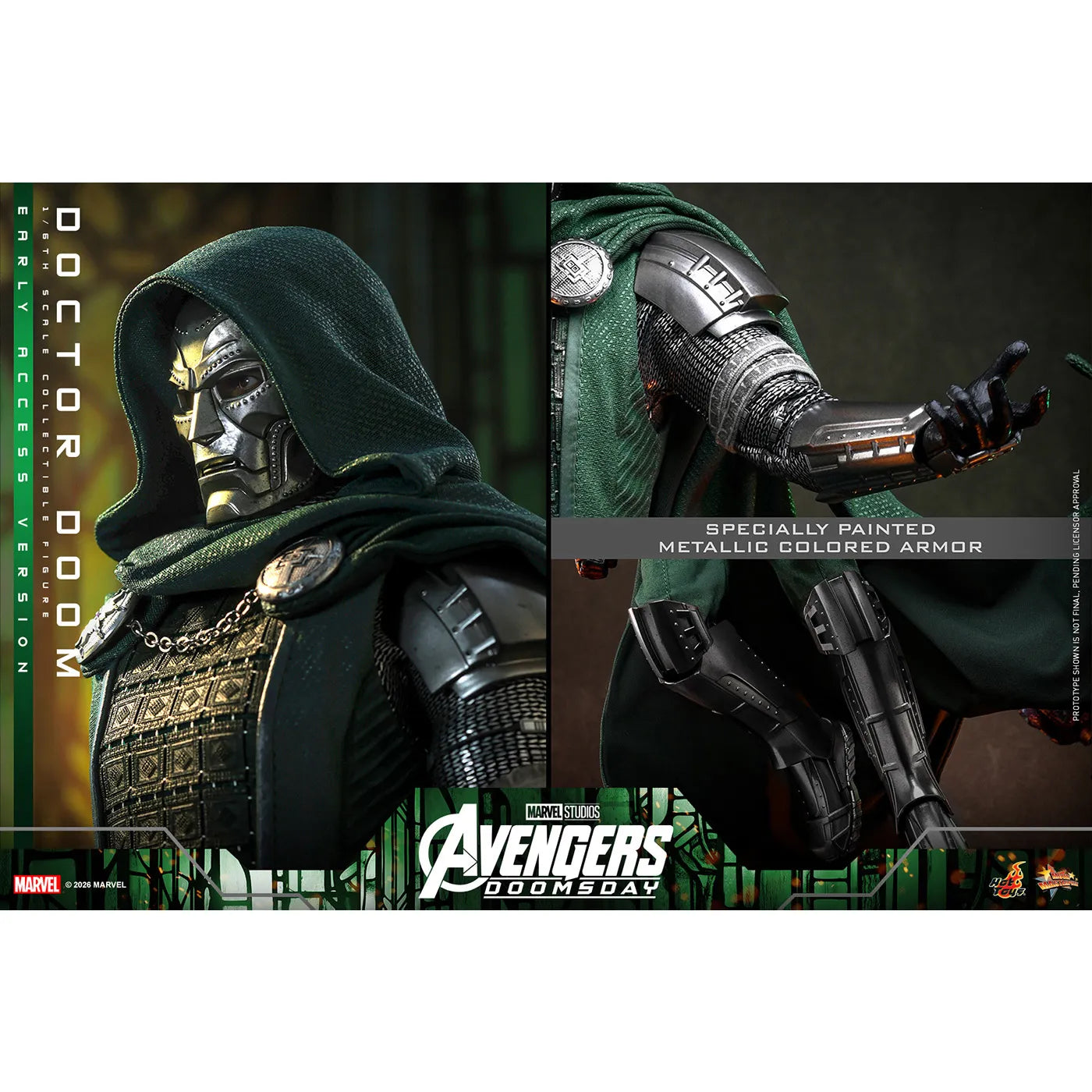 マーベル 「アベンジャーズ/ドゥームズデイ」 1/6スケールフィギュア ドクター・ドゥーム (ムービー・マスターピース)