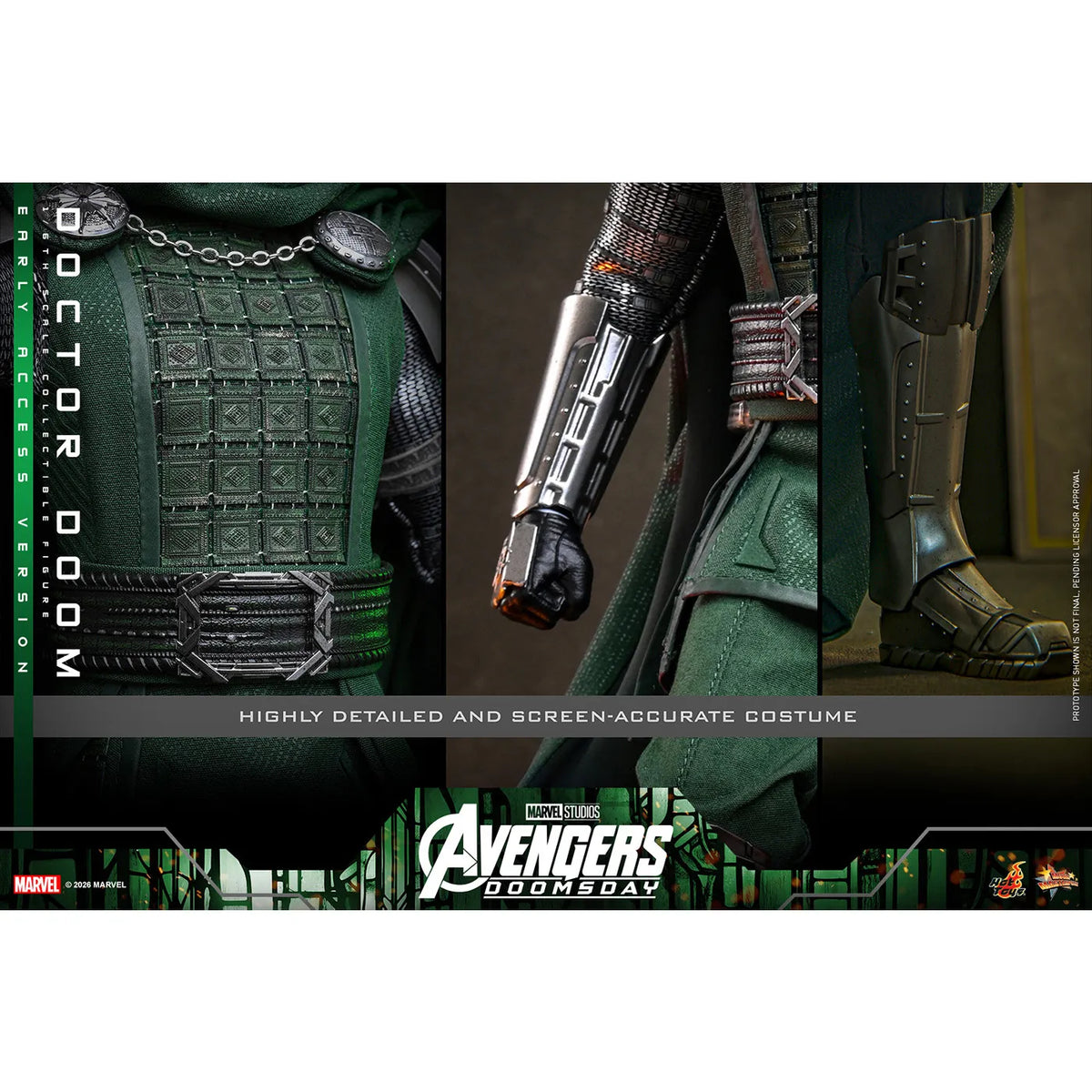 マーベル 「アベンジャーズ/ドゥームズデイ」 1/6スケールフィギュア ドクター・ドゥーム (ムービー・マスターピース)
