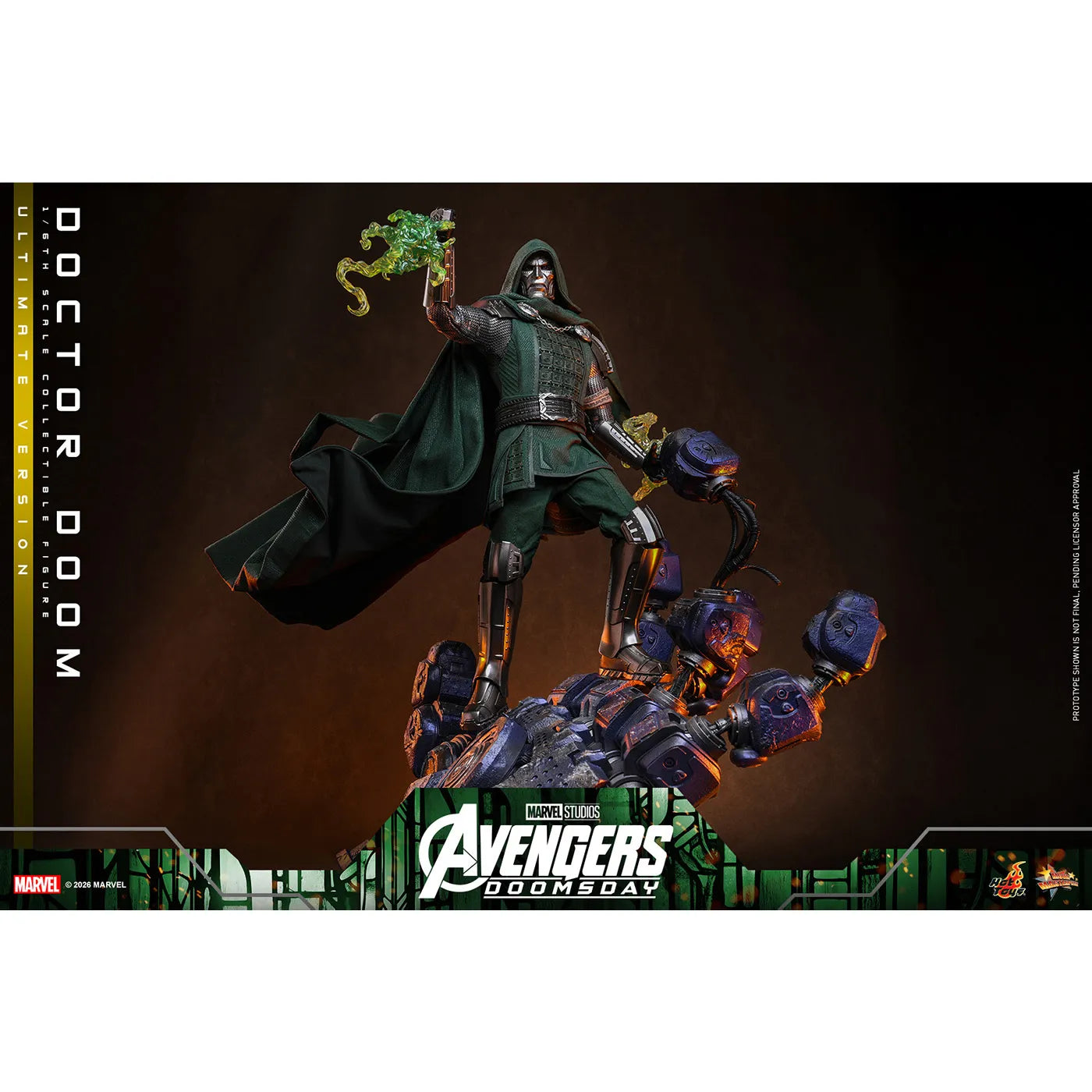 マーベル 「アベンジャーズ/ドゥームズデイ」 1/6スケールフィギュア ドクター・ドゥーム (ムービー・マスターピース アルティメット版)