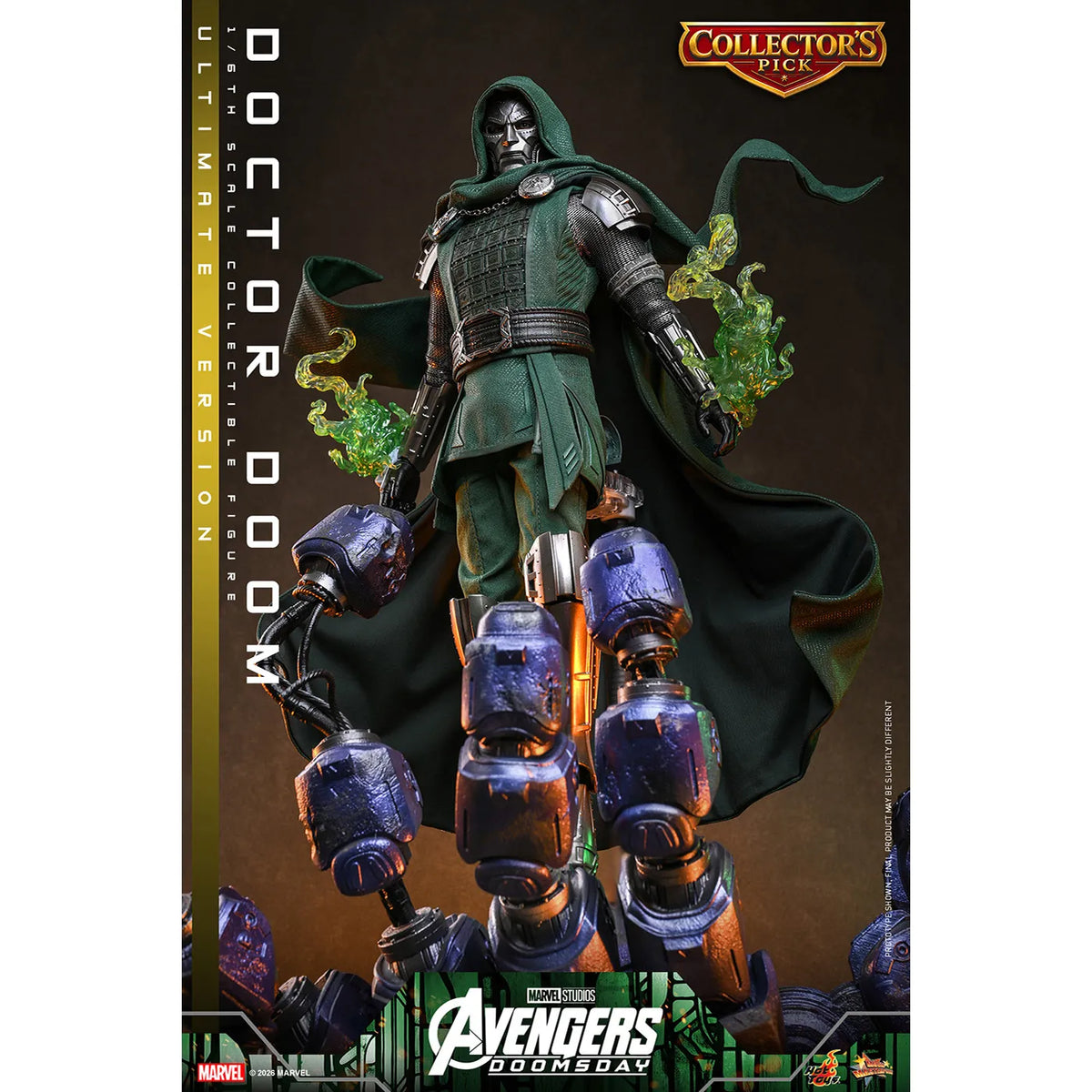 マーベル 「アベンジャーズ/ドゥームズデイ」 1/6スケールフィギュア ドクター・ドゥーム (ムービー・マスターピース アルティメット版)
