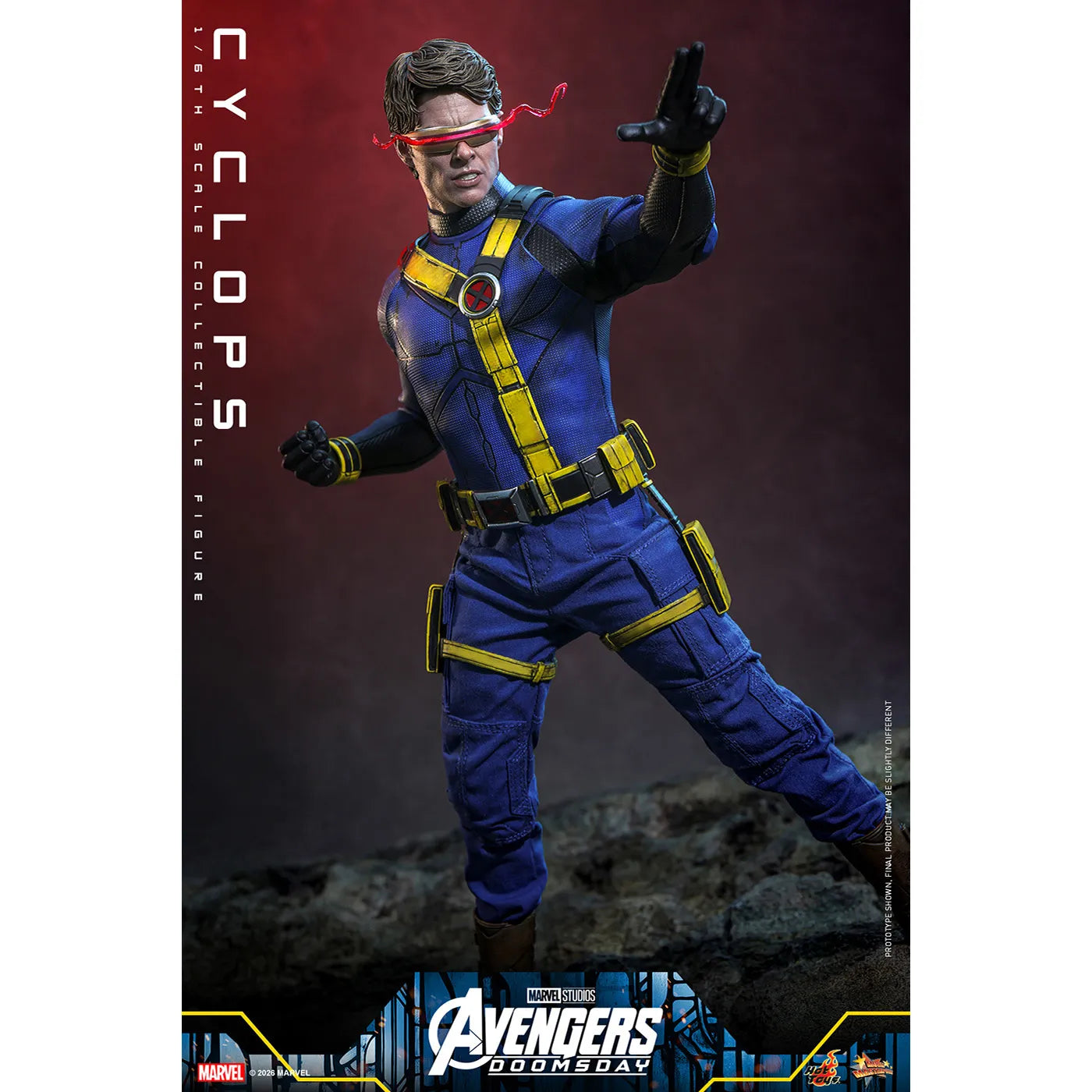 マーベル 「アベンジャーズ/ドゥームズデイ」 1/6スケールフィギュア サイクロップス (ムービー・マスターピース)