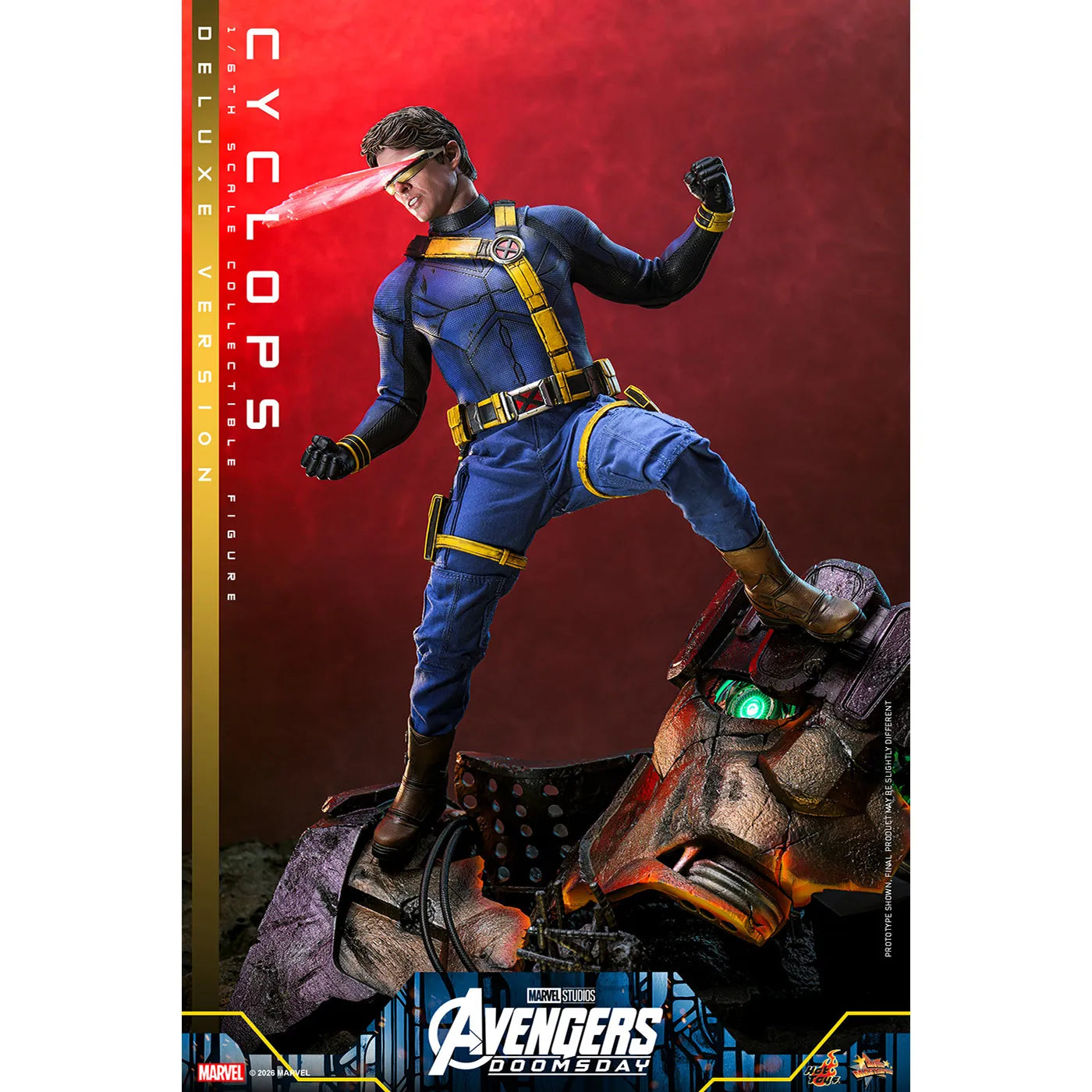 マーベル 「アベンジャーズ/ドゥームズデイ」 1/6スケールフィギュア サイクロップス (ムービー・マスターピース デラックス版)