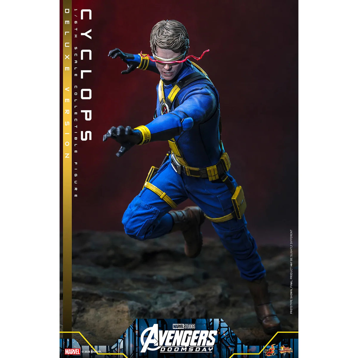 マーベル 「アベンジャーズ/ドゥームズデイ」 1/6スケールフィギュア サイクロップス (ムービー・マスターピース デラックス版)