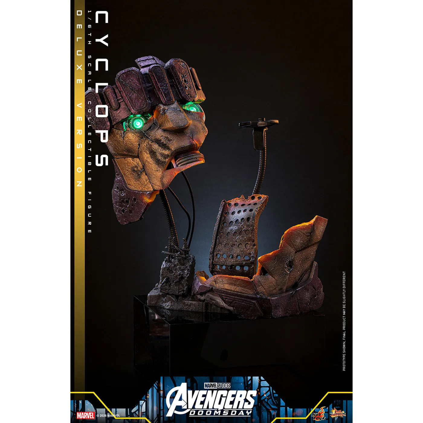 マーベル 「アベンジャーズ/ドゥームズデイ」 1/6スケールフィギュア サイクロップス (ムービー・マスターピース デラックス版)