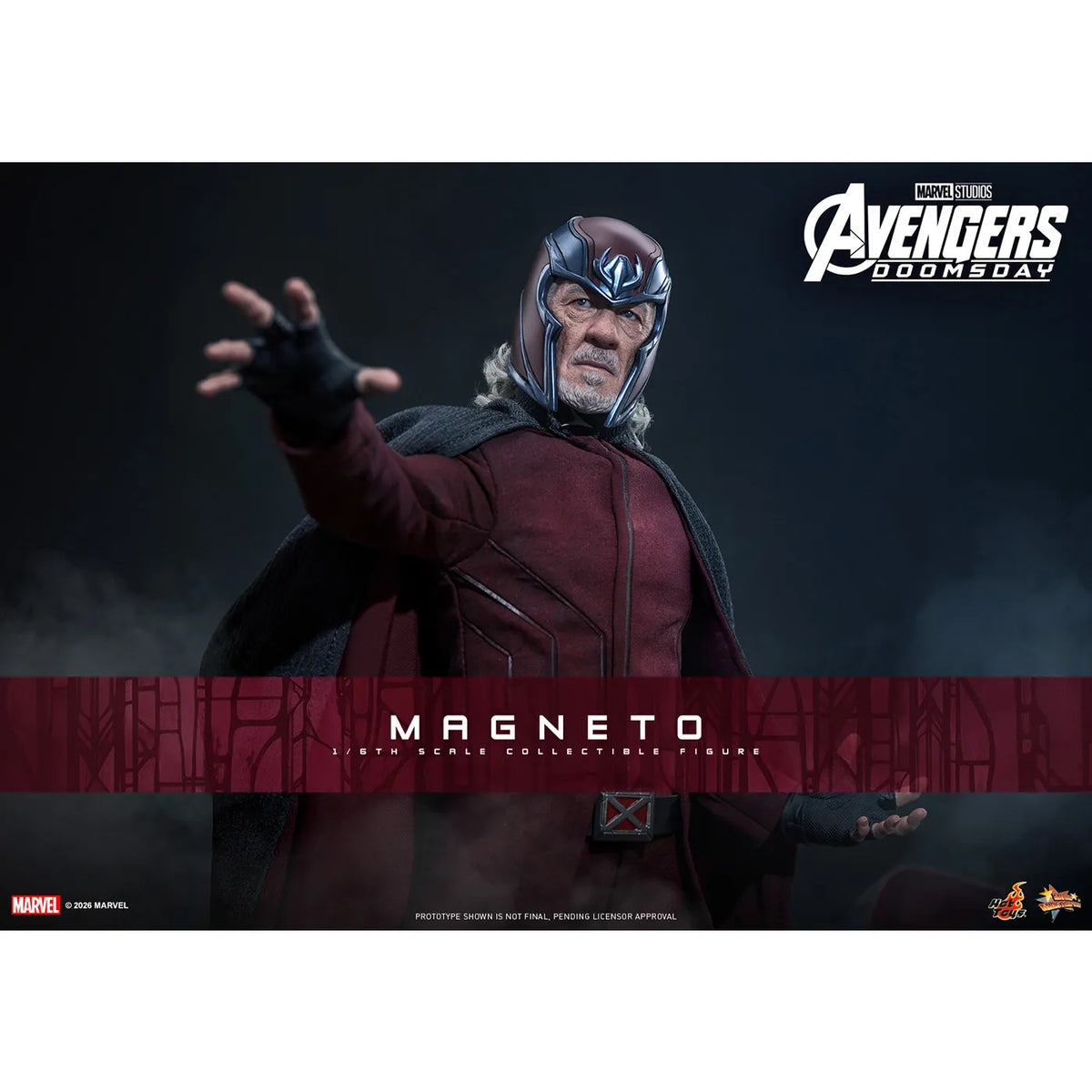 マーベル 「アベンジャーズ/ドゥームズデイ」 1/6スケールフィギュア マグニートー (ムービー・マスターピース)