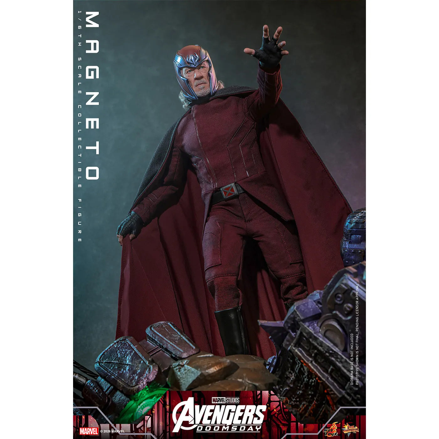 マーベル 「アベンジャーズ/ドゥームズデイ」 1/6スケールフィギュア マグニートー (ムービー・マスターピース)