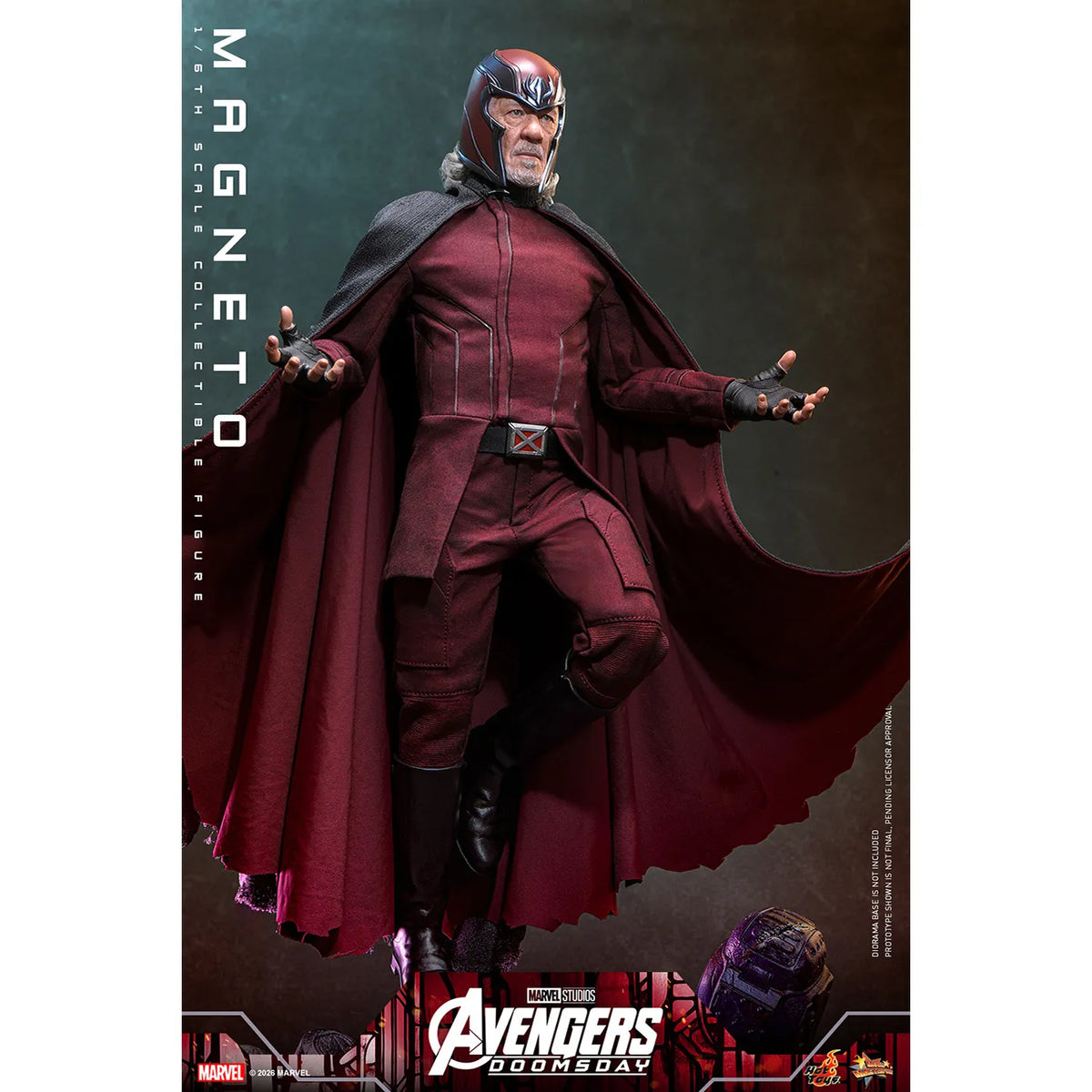 マーベル 「アベンジャーズ/ドゥームズデイ」 1/6スケールフィギュア マグニートー (ムービー・マスターピース)