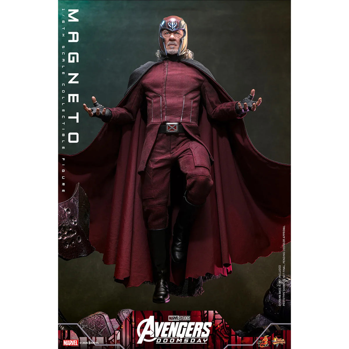 マーベル 「アベンジャーズ/ドゥームズデイ」 1/6スケールフィギュア マグニートー (ムービー・マスターピース)