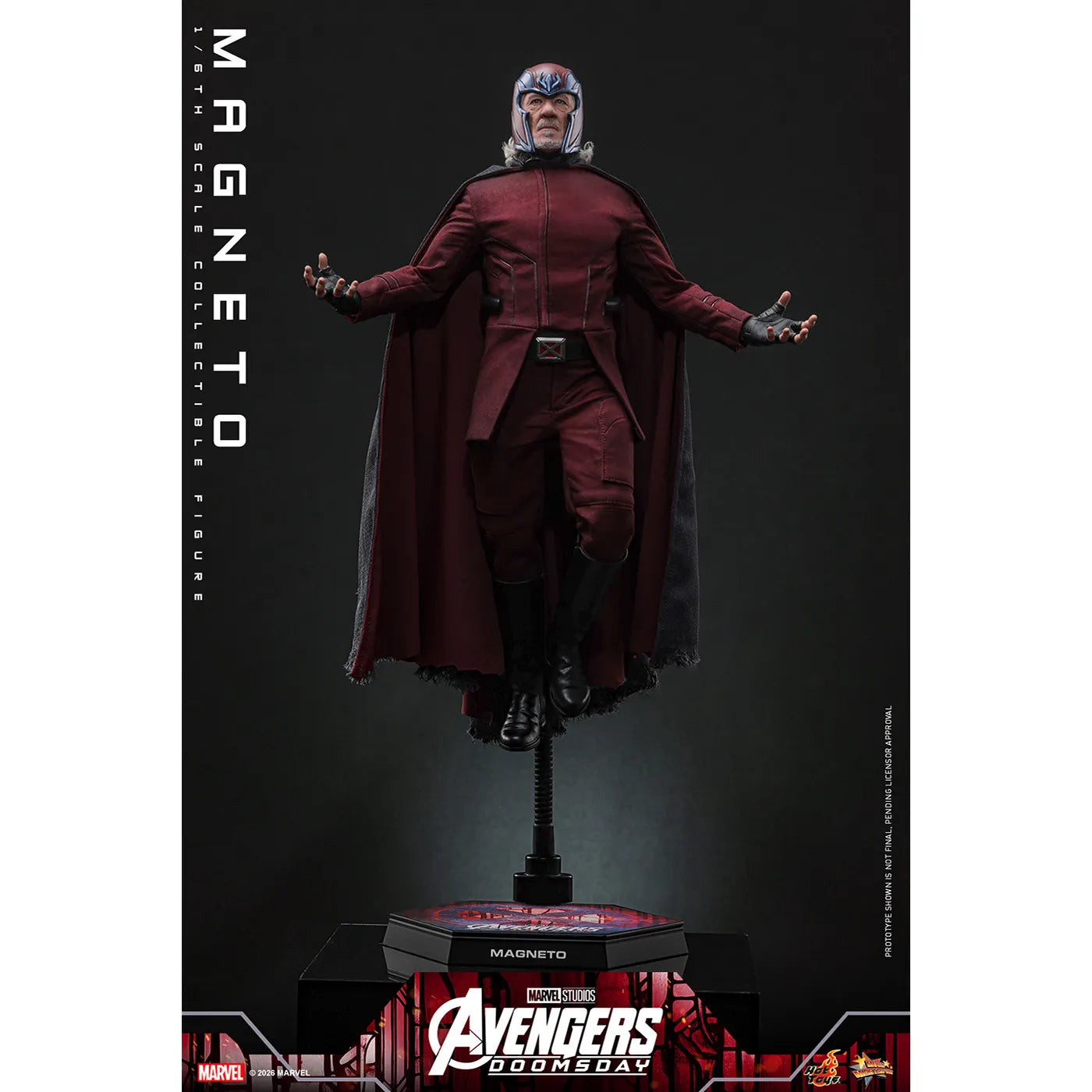 マーベル 「アベンジャーズ/ドゥームズデイ」 1/6スケールフィギュア マグニートー (ムービー・マスターピース)