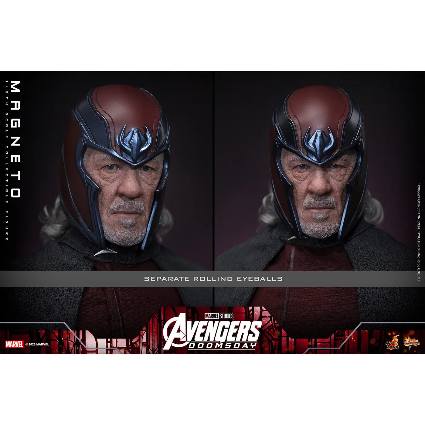 マーベル 「アベンジャーズ/ドゥームズデイ」 1/6スケールフィギュア マグニートー (ムービー・マスターピース)