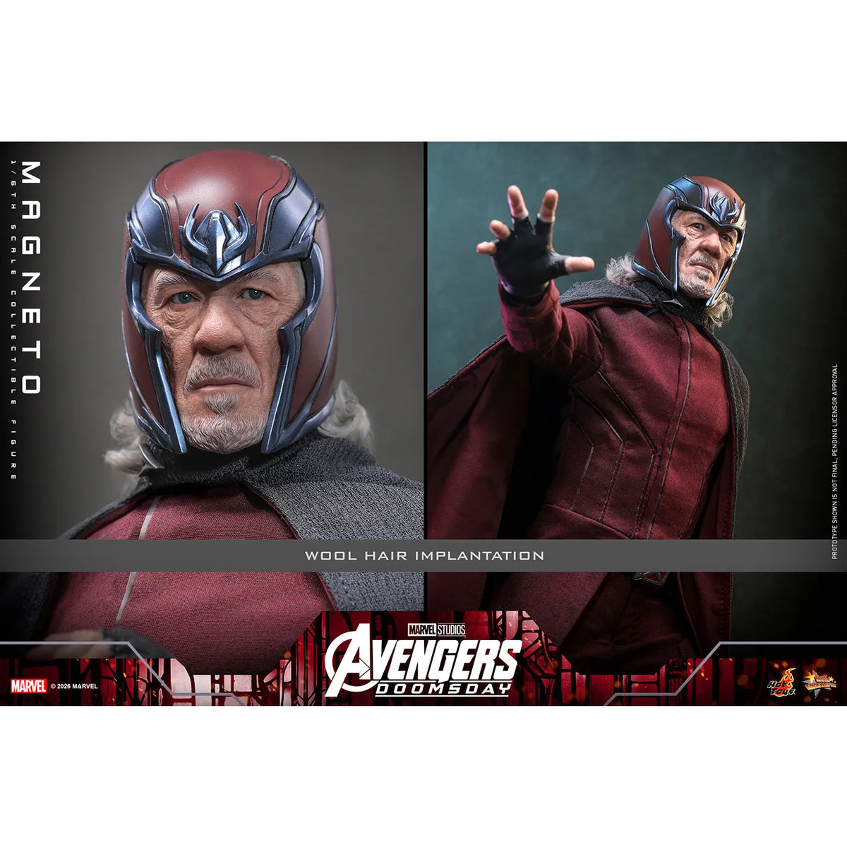 マーベル 「アベンジャーズ/ドゥームズデイ」 1/6スケールフィギュア マグニートー (ムービー・マスターピース)