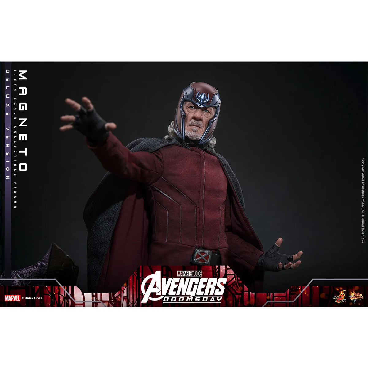 マーベル 「アベンジャーズ/ドゥームズデイ」 1/6スケールフィギュア マグニートー (ムービー・マスターピース デラックス版)
