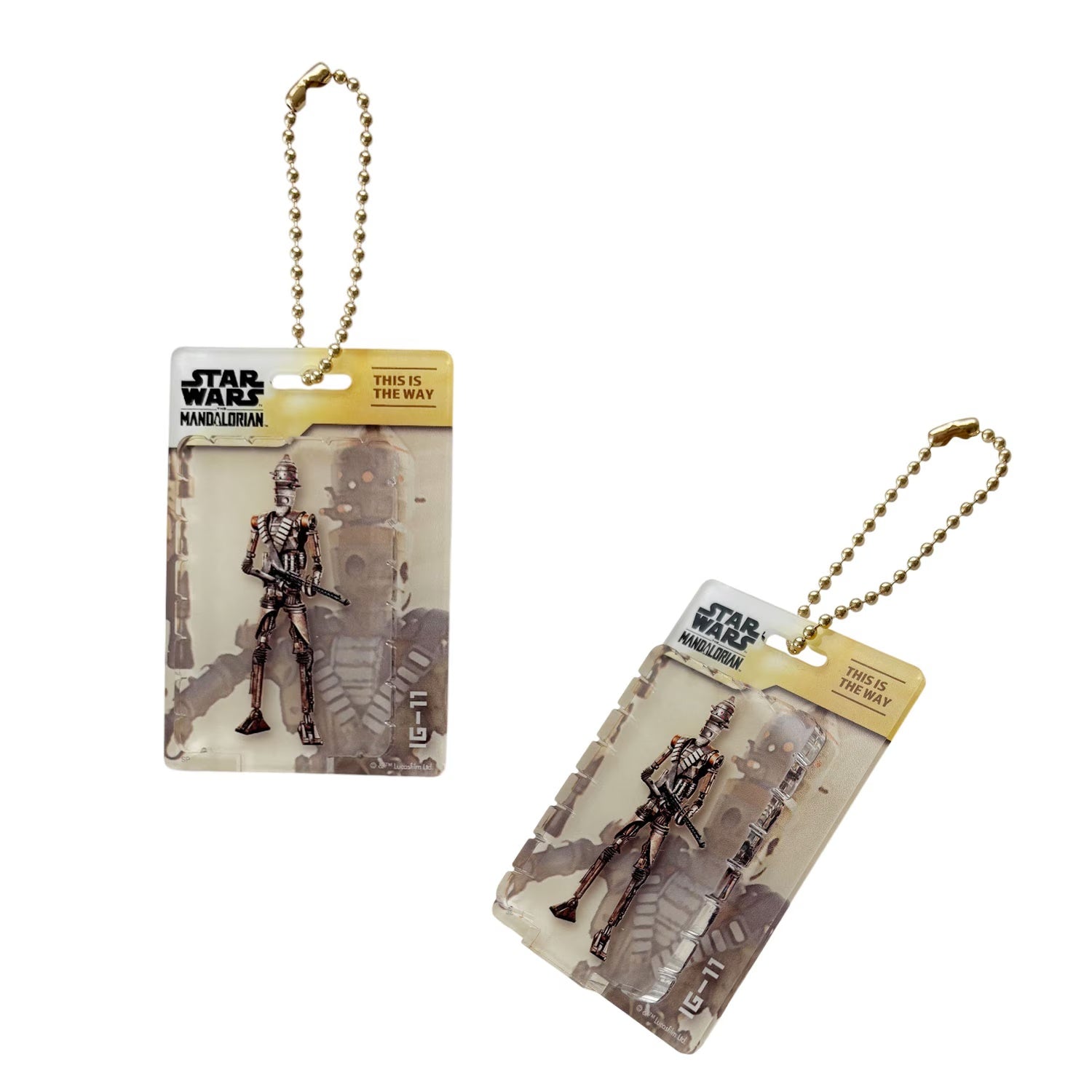 「スター・ウォーズ」 マンダロリアン アクリルキーチェーン(ランダムブリスター風 全6種 コンプリート)