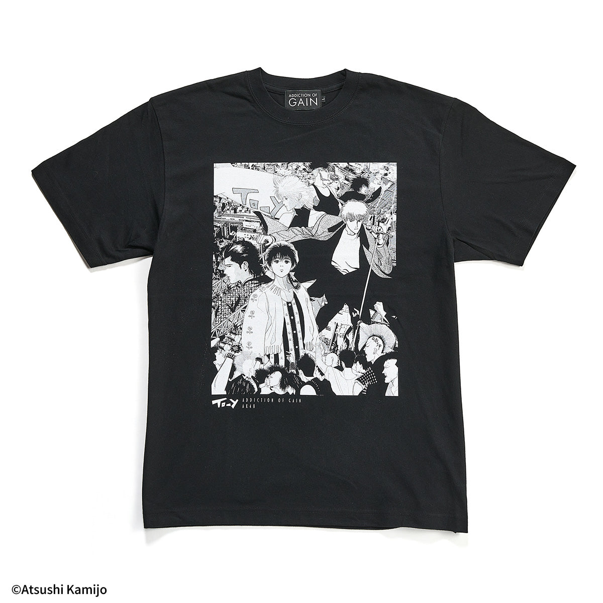 上條淳士『To-y - collage』Tシャツ【ADDICTION OF GAIN】