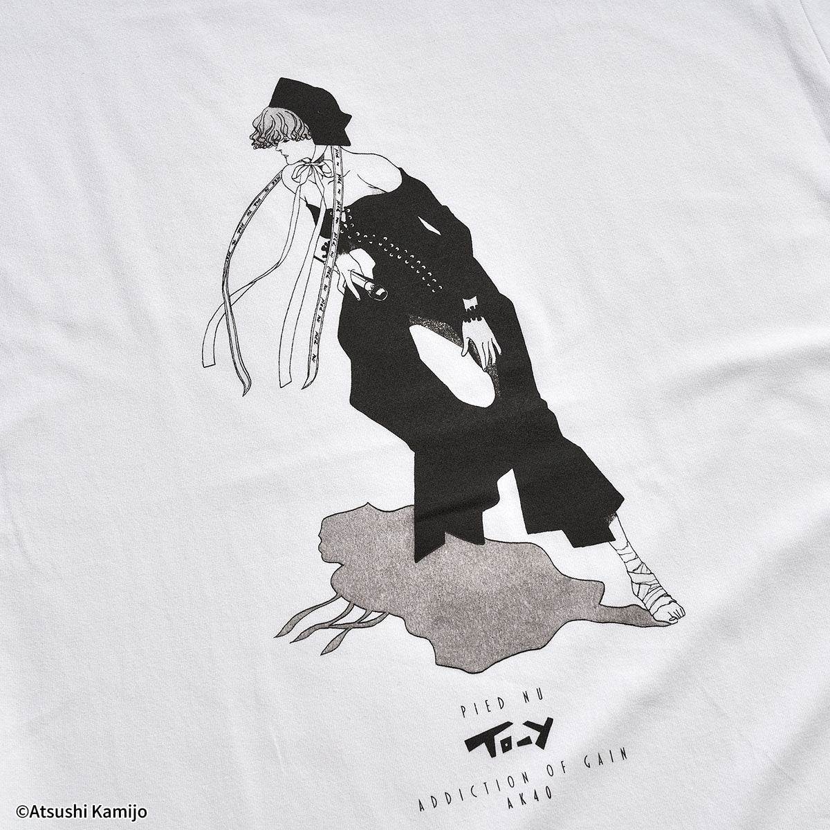 上條淳士『To-y - SONOKO MORIGAOKA』Tシャツ【ADDICTION OF GAIN】