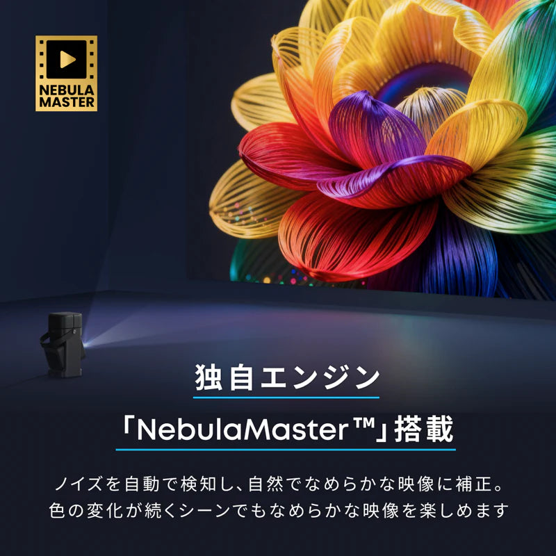 Anker Soundcore Nebula P1(着脱式デュアルスピーカー搭載プロジェクター)