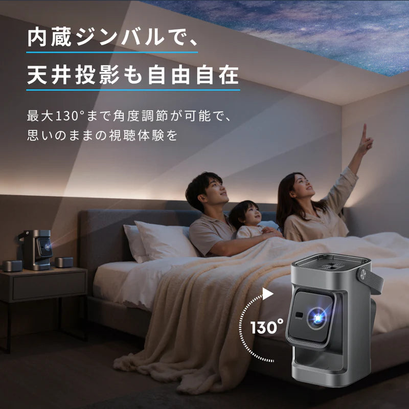 Anker Soundcore Nebula P1(着脱式デュアルスピーカー搭載プロジェクター)