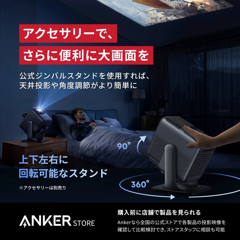 Anker Cosmos Laser 4K SE(ホームプロジェクター)