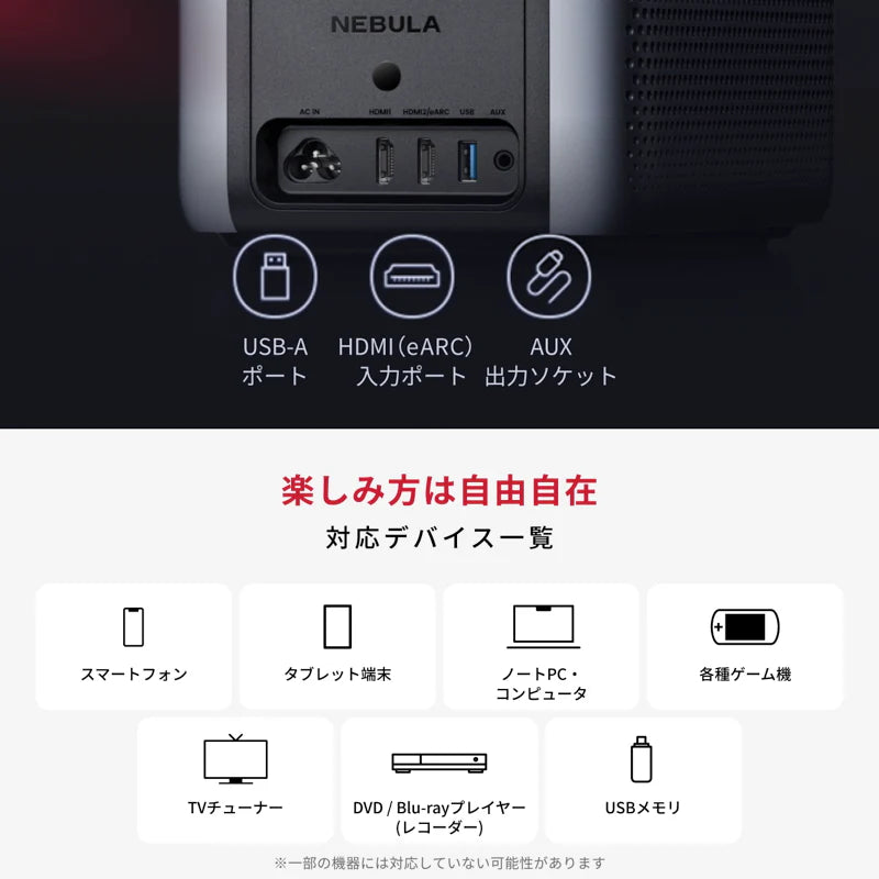 Anker Cosmos Laser 4K SE(ホームプロジェクター)