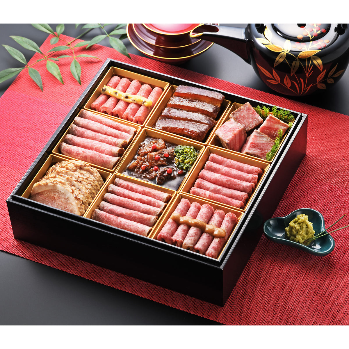京都・たん熊北店 肉オードブル重(2~3人前)※販売期限:12/20(日)まで