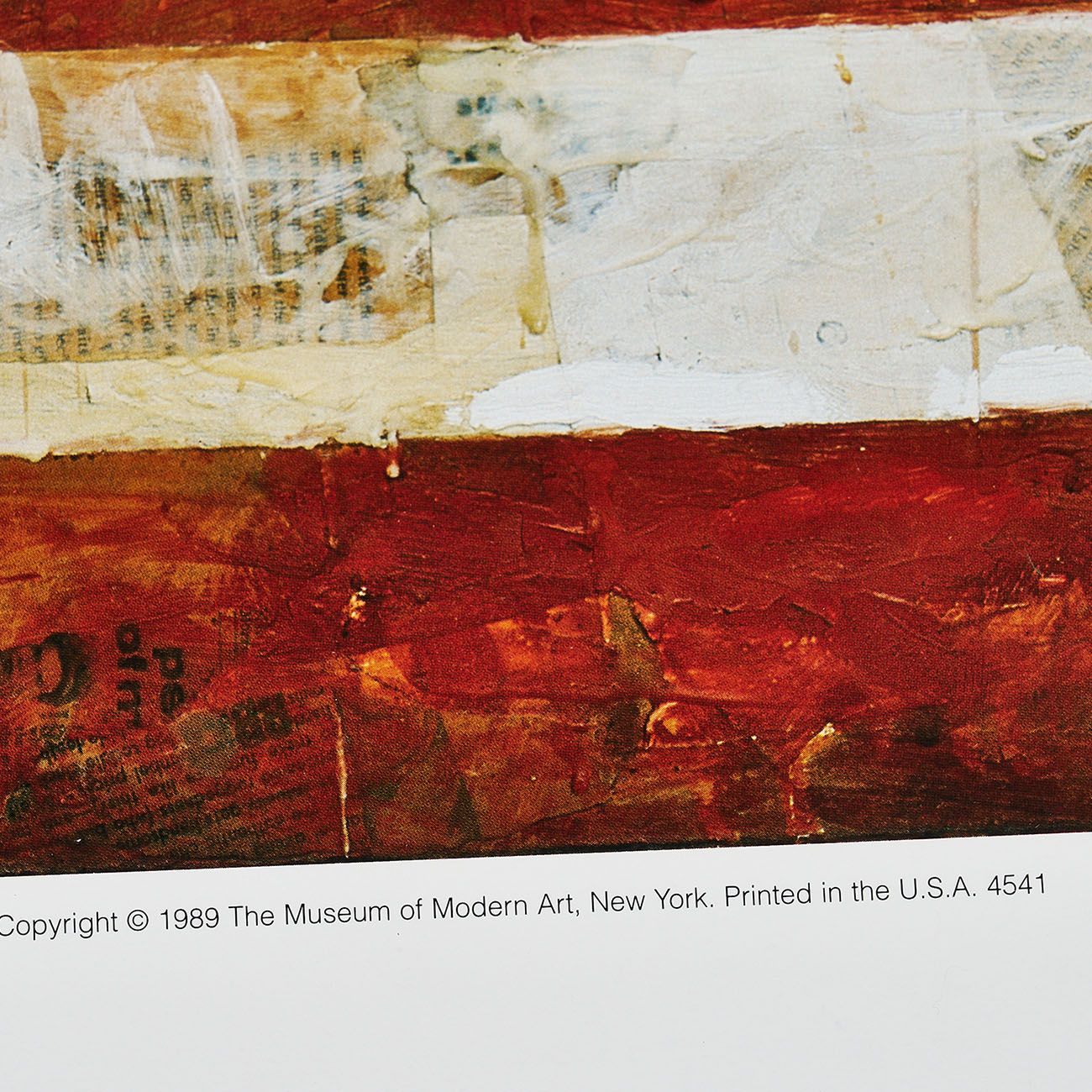 FLAG 1954-1955 - The Museum of Modern Art, New York 1989 / ジャスパー・ジョーンズ