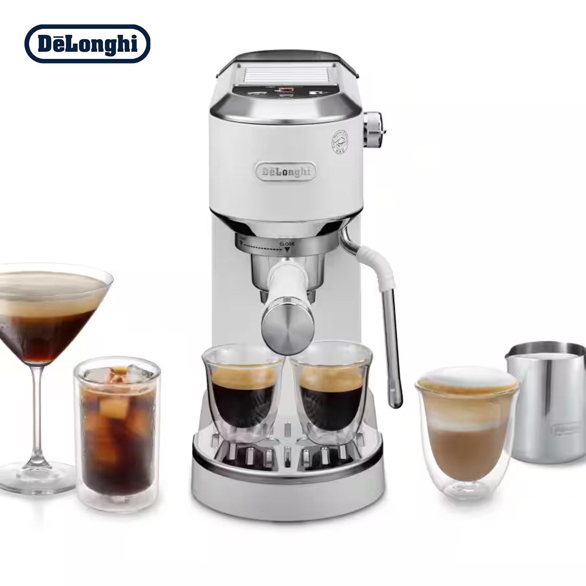 デロンギ デディカ デュオ エスプレッソ・カプチーノメーカー（※販売