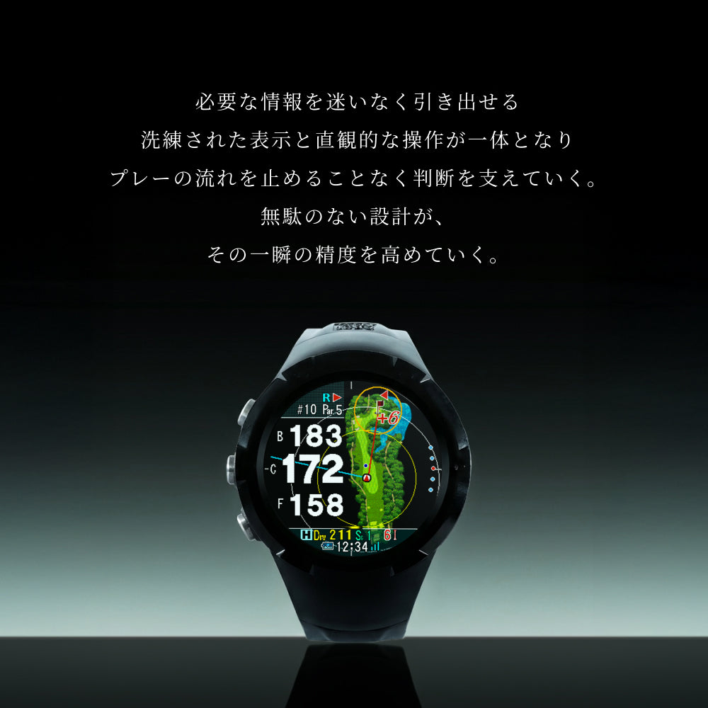 ショットナビ ゴルフ用GPSウォッチ Evolve GⅡ(※販売期限:10/31(土)まで)