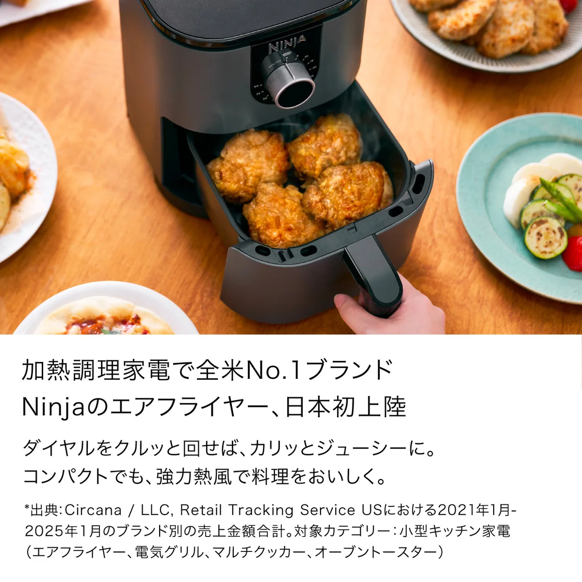 Ninja ミニエアフライヤー(※販売期限:10/31(土)まで)