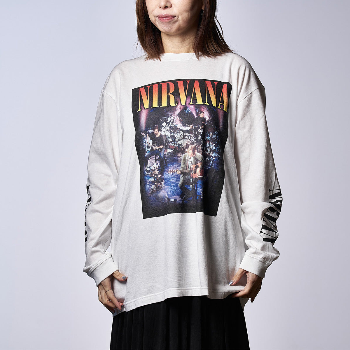 ニルヴァーナ MTV Unplugged in New York ロングスリーブTシャツ(ジョンブル/JOHNBULL)