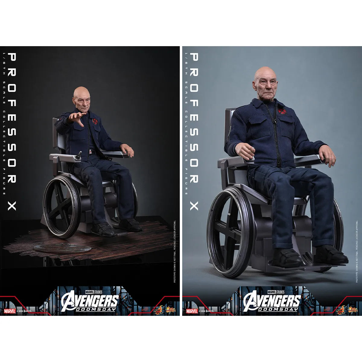 マーベル 「アベンジャーズ/ドゥームズデイ」 1/6スケールフィギュア プロフェッサーX【ムービー・マスターピース】