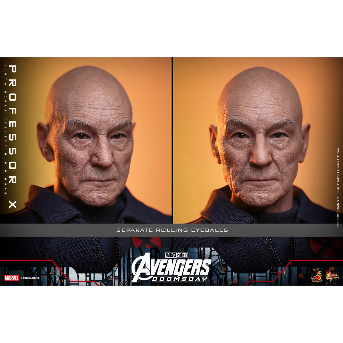 マーベル 「アベンジャーズ/ドゥームズデイ」 1/6スケールフィギュア プロフェッサーX【ムービー・マスターピース】